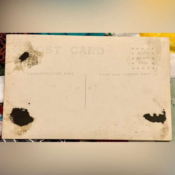 Vintage RPPP 1900’s Fancy Woman in Fur Coat and Fur Muffin Real Picture Postcard - Picture 7 of 7